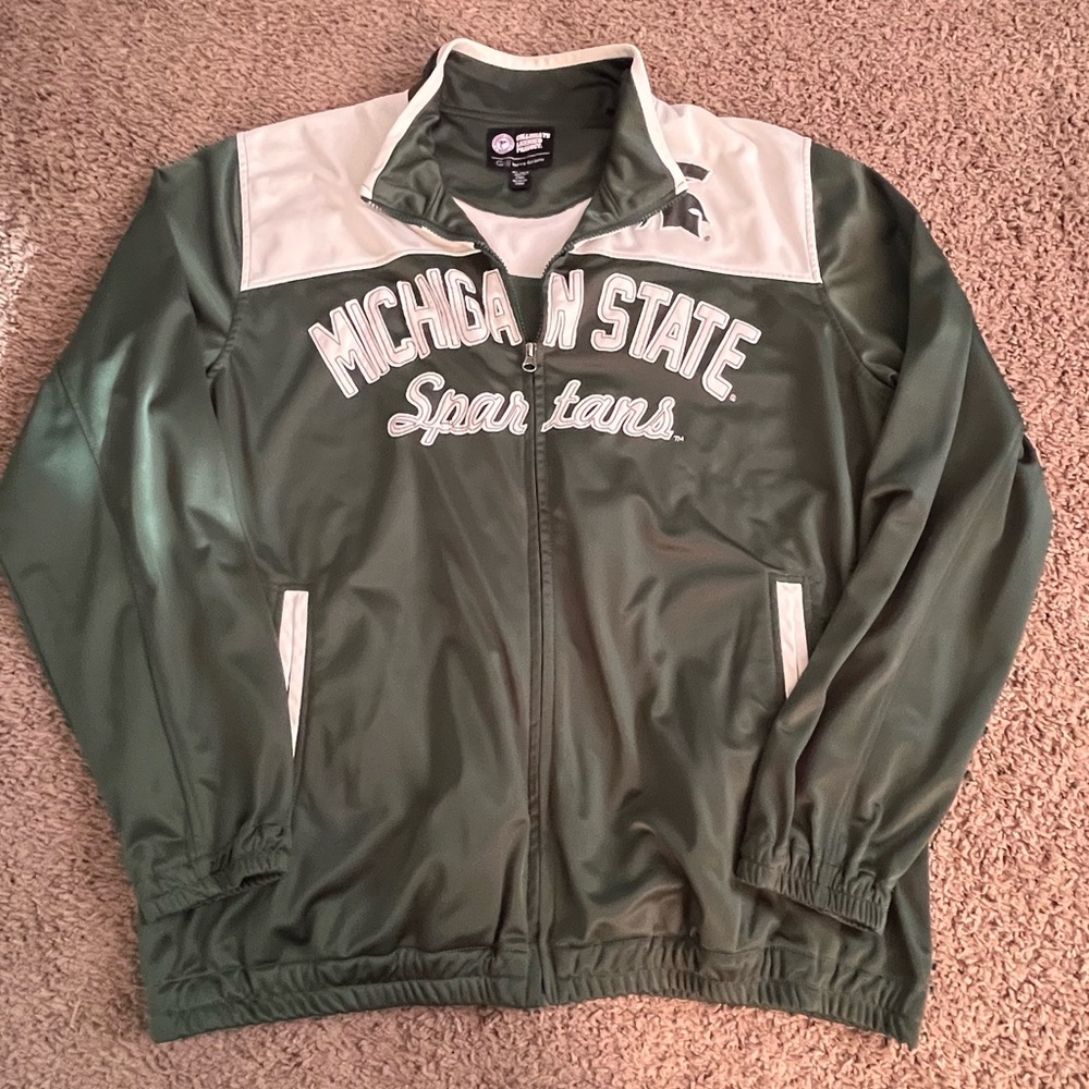 Michigan State Spartans Performance Jacket - Green